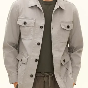 OSCAR JACOBSON Safari Overshirt - Green
