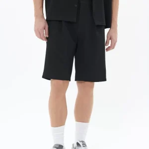 MATINIQUE MAfisher Seersucker Short - Black