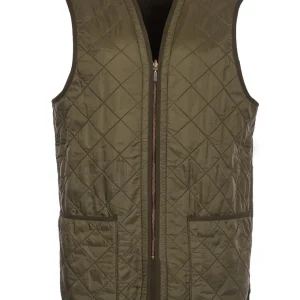 BARBOUR Polarquilt Waistcoat Zip-In Liner - Olive