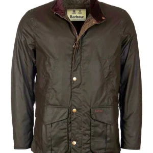 BARBOUR Hereford Wax Jacket - Olive