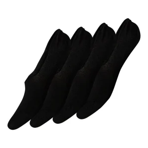 PCGILLY – Svarta 4-pack sneaker sock