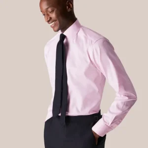 ETON Signature Twill Shirt - Pink