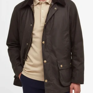 BARBOUR Ashby Wax Jacket - Olive