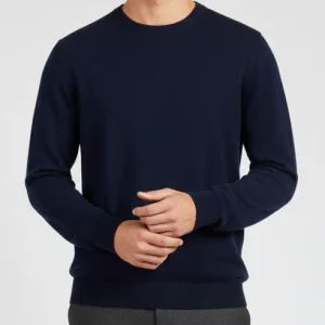 STENSTRÖMS Kashmir Round Neck - Navy